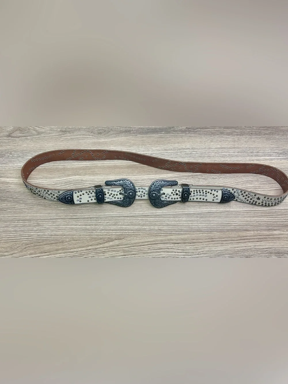 Idyllwind Double Buckle Studded Miranda Lambert belt M/L